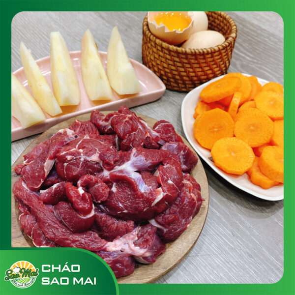 chao-thit-bo-xot-kem-trung-le-han-quoc