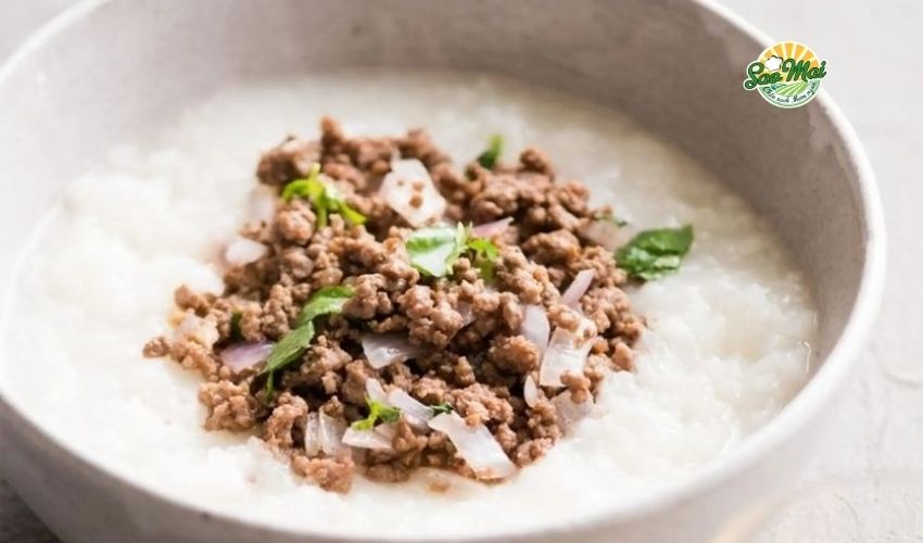 Biến bữa cháo dinh dưỡng thịt bò thành niềm vui khám phá cho bé