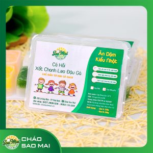 Cá hồi sốt chanh leo đậu gà