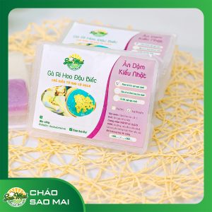 Gà ri hoa đậu biếc khoai mỡ