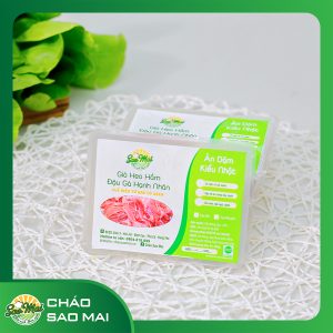 Giò heo sốt đậu gà hạnh nhân