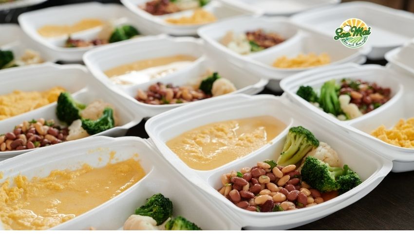 Chia sẻ cách bảo quản cháo dinh dưỡng cho bé an toàn, đơn giản 3 Chia phần, trữ đông cháo là giải pháp hiệu quả cho mẹ bỉm bận rộn