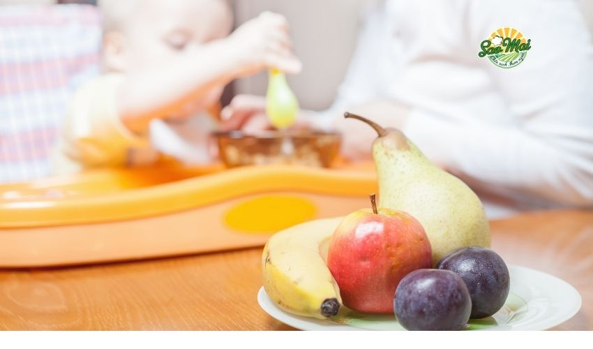 Bật mí 10 món cháo dinh dưỡng cho bé 6 tháng dễ tiêu hóa 2 Thực phẩm cấm kỵ và cấu trúc cần tránh giúp bé ăn dặm an toàn hơn