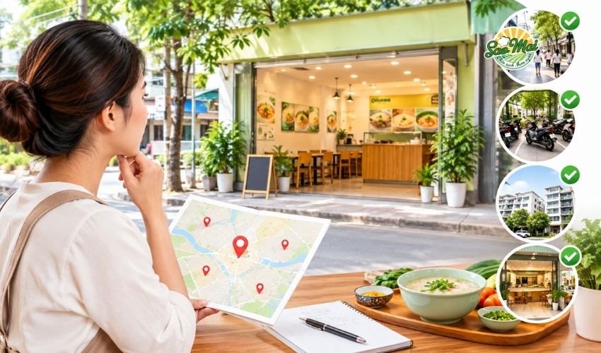Cách chọn địa điểm mở quán cháo dinh dưỡng phù hợp và hiệu quả
