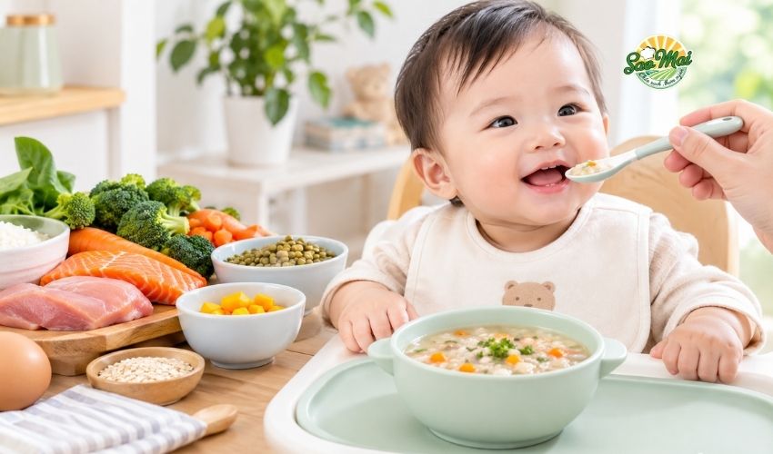 Lựa chọn cháo dinh dưỡng chuẩn khoa học là nền tảng cho sức khỏe của bé