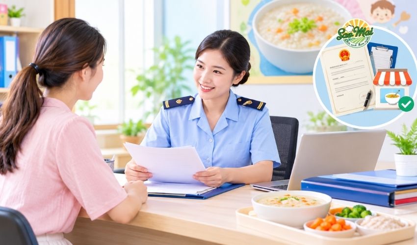 Thủ tục xin giấy phép mở quán cháo dinh dưỡng đúng quy định