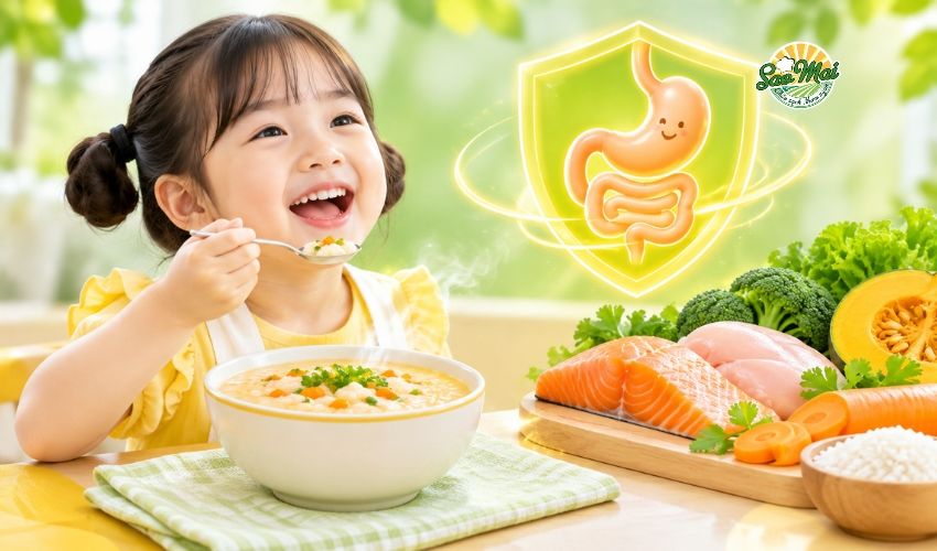 Cháo Sao Mai là giải pháp dinh dưỡng sạch, tử tế cho con yêu