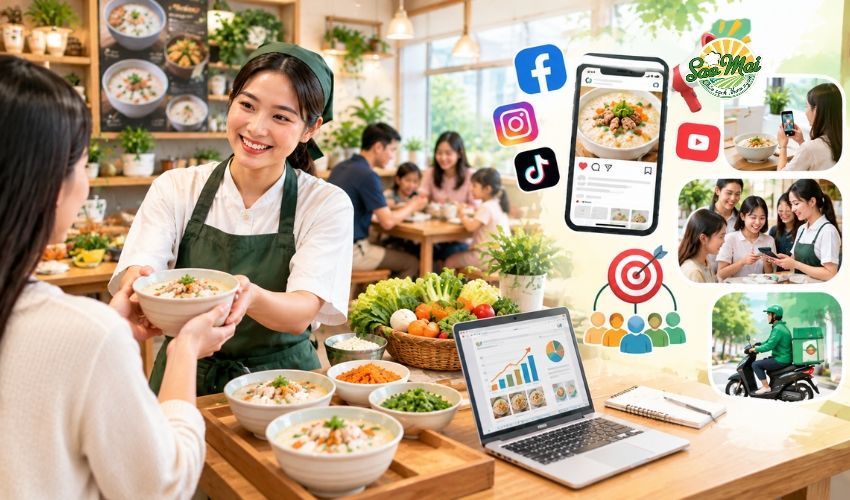 Chiến lược marketing quán cháo dinh dưỡng và cách tiếp cận khách hàng