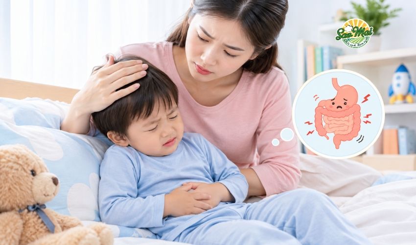 Trẻ bị rối loạn tiêu hóa phải làm sao? Hướng dẫn xử trí đúng cách 1 Khi trẻ bị rối loạn tiêu hóa phải làm sao là câu hỏi mà nhiều cha mẹ quan tâm