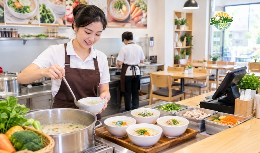 Kinh nghiệm quản lý quán cháo dinh dưỡng hiệu quả cho người mới bắt đầu