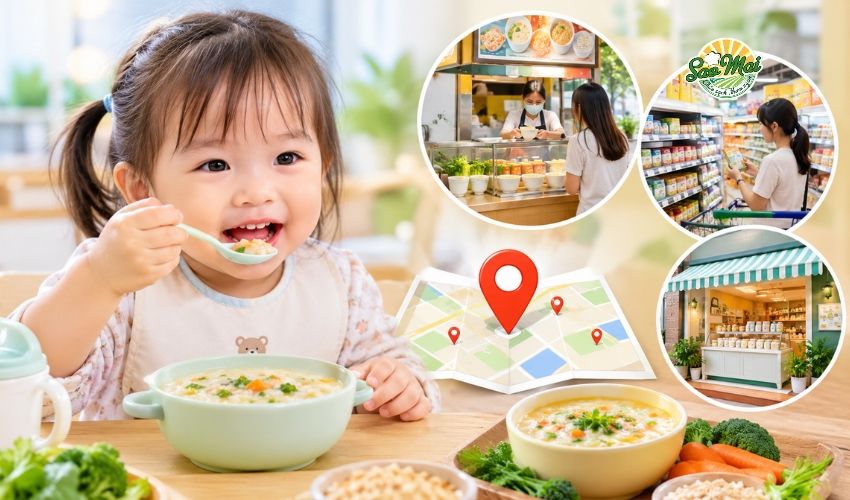 Tìm hiểu các địa điểm bán cháo dinh dưỡng hiệu quả cho trẻ nhỏ
