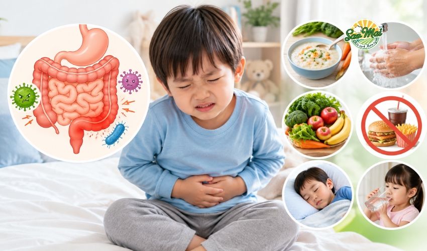 Tìm hiểu nguyên nhân trẻ rối loạn tiêu hóa và cách phòng ngừa tốt nhất