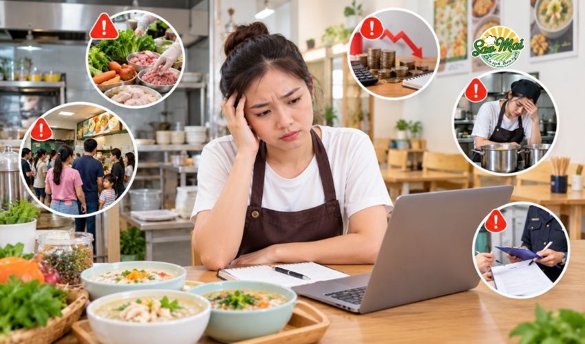 Tìm hiểu những rủi ro khi mở quán cháo dinh dưỡng cho người mới