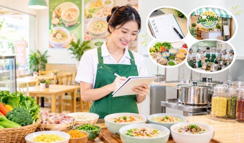 Tổng hợp kinh nghiệm mở quán cháo dinh dưỡng cho người mới bắt đầu