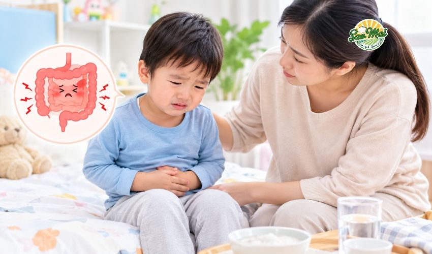 Trẻ bị rối loạn tiêu hóa phải làm sao_ Hướng dẫn xử trí đúng cách